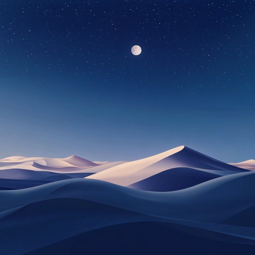 This instrumental track encapsulates the feeling of loneliness and introspection through its minimalistic trance elements. Echoing synth pads reverberate through a desolate soundscape, creating an expansive feeling of isolation. Subtle beats pulsate like a distant heartbeat, emphasizing the melancholic tone while gentle arpeggios float, painting a picture of a solitary journey through a barren, moonlit desert.