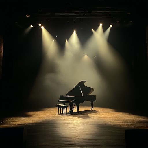 An emotive instrumental piece that captures the fervor and drama of a passionate love story unfolding on the broadway stage, blending orchestral swells with intimate piano melodies that evoke the intensity and vulnerability of the heart. An emotive instrumental piece that captures the fervor and drama of a passionate love story unfolding on the broadway stage, blending orchestral swells with intimate piano melodies that evoke the intensity and vulnerability of the heart.