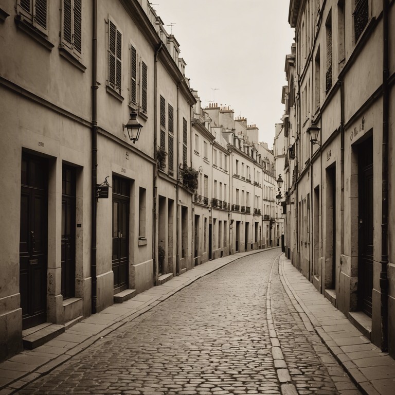 Imagine a quaint parisian street under the muted glow of gas lamps; this song captures the essence of a quiet, introspective walk through montmartre, reflecting on past loves and forgotten whispers of the city.