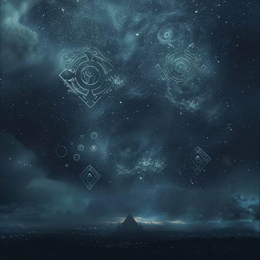 This track features hauntingly spiritual echoes that drift like wind from celestial realms, carrying an ethereal presence that transports the listener to a transcendent and otherworldly state, akin to connecting with ancient spirits under starlit skies.