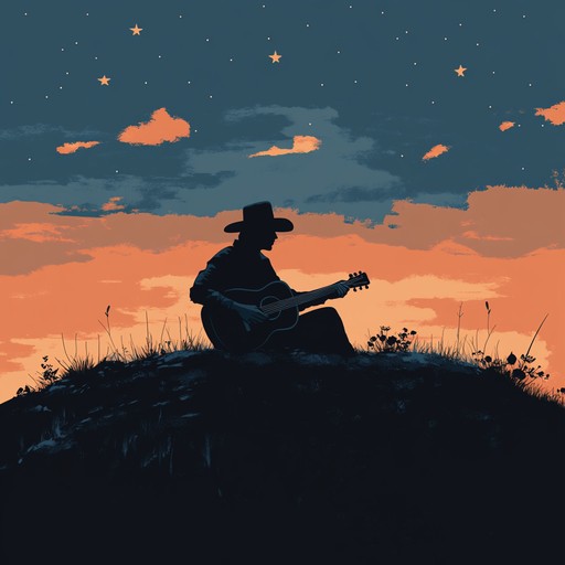 An instrumental country track that paints the picture of driving down a lonely road at dusk, with mellow guitar strums and subtle fiddle harmonies stirring feelings of nostalgia and self discovery.