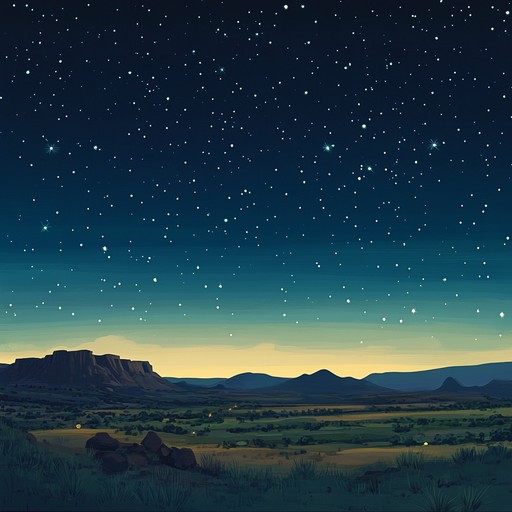 An instrumental orchestral composition that begins softly with delicate strings and gradually builds to a majestic climax, capturing the feeling of journeying through the cosmos.