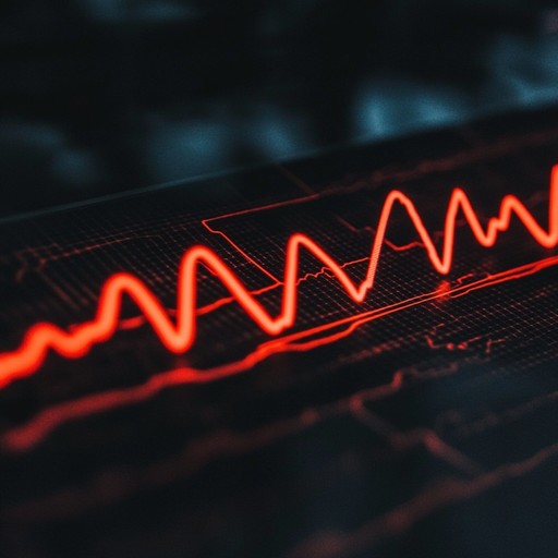 An adrenaline fueled instrumental track combining rapid drum patterns with dark synth layers, capturing the feeling of racing thoughts and unease within a chaotic environment.