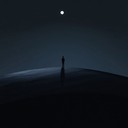 a haunting melody reflecting profound loss and longing in solitude.