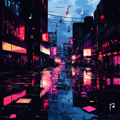 An instrumental reggaeton song that blends modern urban beats with traditional latin rhythms, evoking the lively atmosphere and dynamic pulse of a city barrio at midnight.