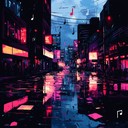 a pulsating reggaeton track capturing urban nightlife's vibrant energy.