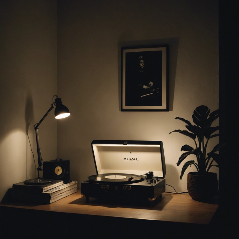 Evening's gentle echoes offers a musical embrace, inviting the listener into a serene world of pondering melodies and tranquil beats. It serves as a gentle companion to wind down as the day closes, cradling the listener in a warm auditory hug