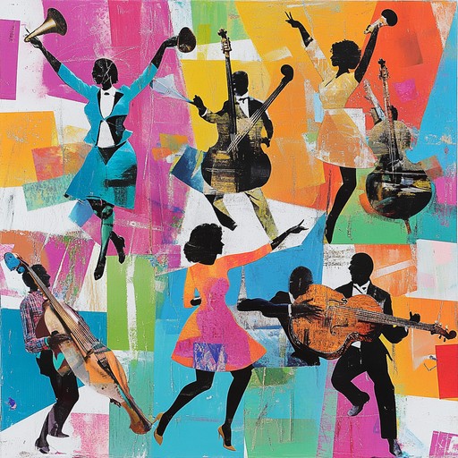Dive into a vibrant fusion where swinging brass meets funky rhythms, creating a contagious tune that gets everyone dancing.