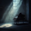 haunting instrumental lounge track with eerie piano and shadows