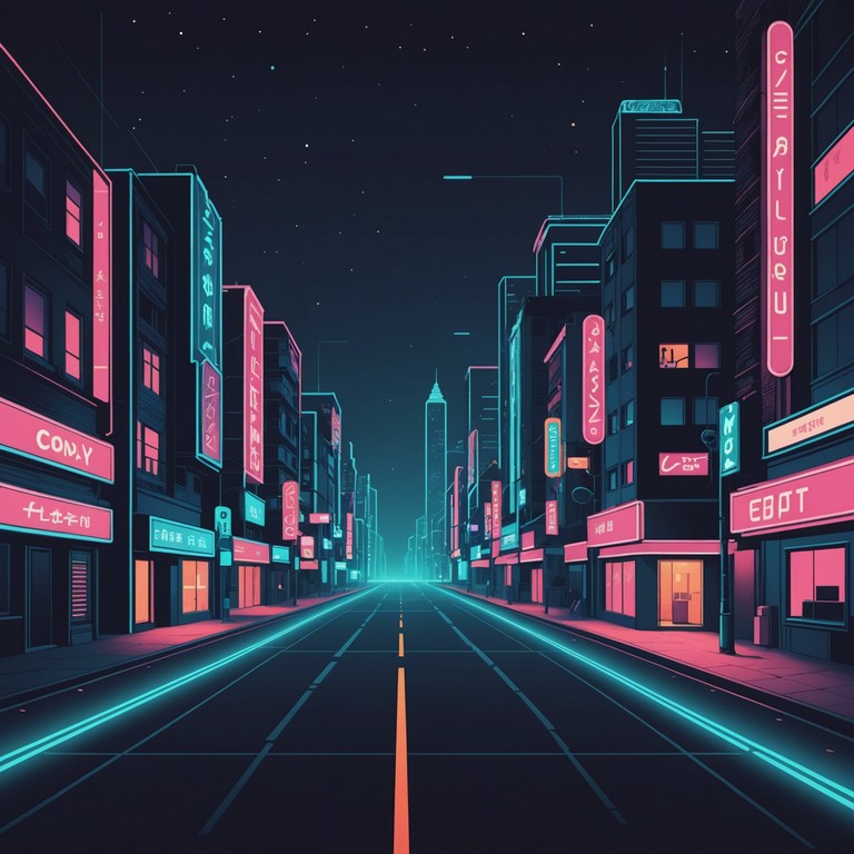 In this track, we delve into a deeply introspective journey, guided by the soft pulse of a synthesizer playing under a star lit sky. Each note resonates with the solitude of midnight drives through an endless cityscape, where neon lights cast long, contemplative shadows. The composition invites listeners to reflect on personal experiences as they travel through the calm darkness, accompanied only by the mesmerizing glow of streetlights and the ambient city sounds, creating a moment of solitude and introspection.