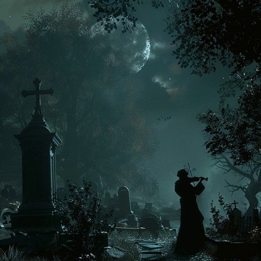 A hauntingly beautiful gothic composition that evokes the depths of eternal love and sorrow. The music swells with dramatic strings, rich harmonies, and tender piano melodies, capturing the poignant intersection of romance and melancholy. Perfect for a somber yet passionate atmosphere that tells a story of love transcending time, shrouded in dark elegance.