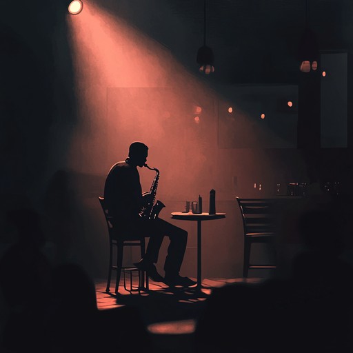 Smooth saxophone melodies intertwine with deep bass lines and emotive piano chords, painting a picture of a lonely midnight café, filled with smoky ambiance and quiet introspection. The track guides listeners through feelings of nostalgia and longing, perfectly capturing a melancholic yet soothing vibe.