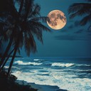 relax by moonlit oceanfront with smooth, groovy beats