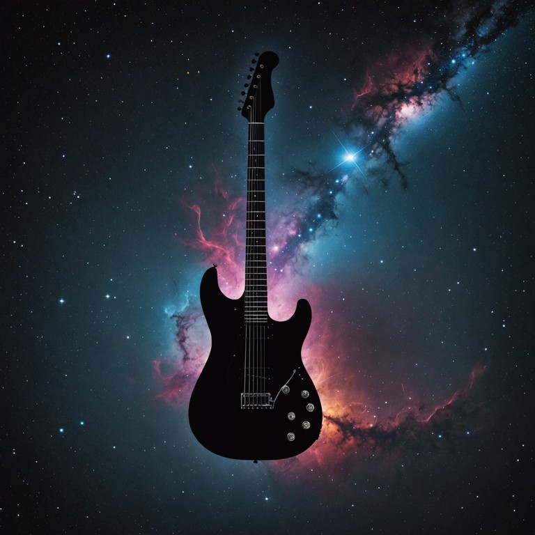 An electrifying journey through experimental rock, featuring unpredictable dynamic shifts and cosmic soundscapes. The track offers a blend of futuristic sounds with traditional rock, creating a merging world of the past and future. Its multi layered effects and textures introduce listeners to a realm where progressive rock meets the vast expanses of outer space.