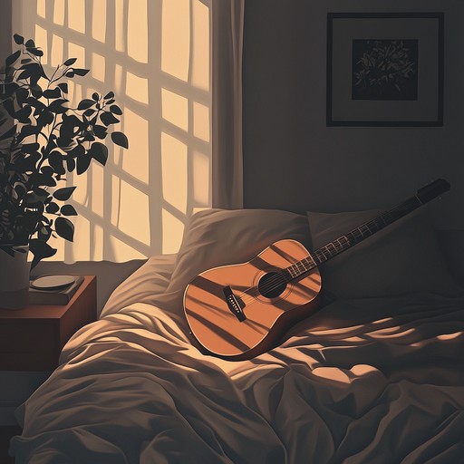 A soft, intimate acoustic guitar piece, capturing the essence of late night thoughts and wistful nostalgia. Perfect for quiet moments of introspection, this track blends delicate fingerpicking with reverb drenched harmonics, creating a deep sense of closeness and longing.