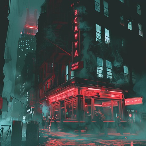 Dive deep into the heart of a bustling city night with fierce saxophone melodies and driving percussive elements. Imagine the ambiance of smoky jazz clubs and neon lit streets, where sultry soul meets intense jazz improvisation. The song should evoke a sense of mystery, energy, and deep emotion, as if walking through a vibrant metropolitan landscape after dark.