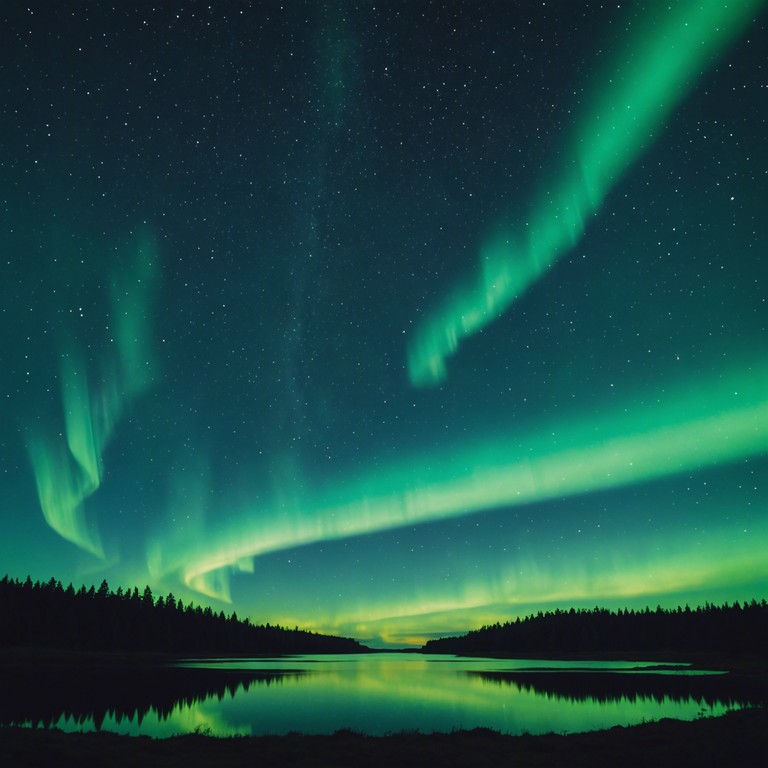 Inspired by the breathtaking spectacle of the aurora borealis, this track combines pulsating beats with lush synthesizer layers to reflect the energetic yet serene summer nights of the nordic region. The song starts with a gentle buildup, leading to a powerful crescendo that mirrors the natural light display, creating an immersive and energizing experience.