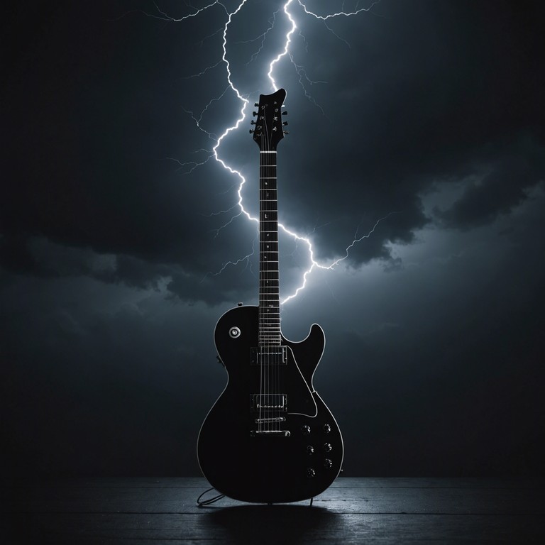 This track features relentless metal riffs and a powerhouse energy that never subsides, emulating the unstoppable force of a thunderstorm. The electric guitar leads the charge, punctuated by soaring solos and a dynamic rhythm section that propels the listener through a sonic maelstrom.