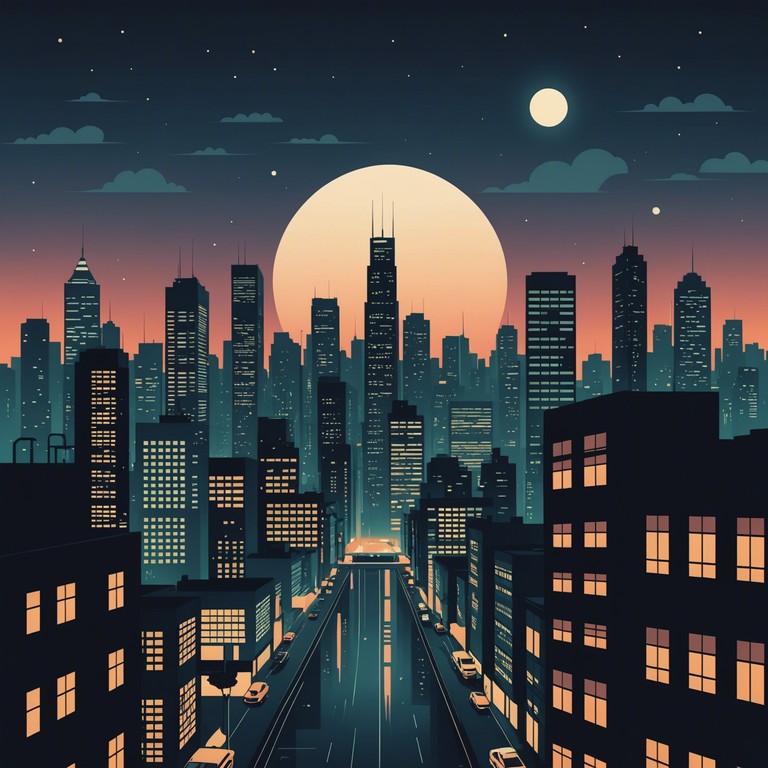 This track embodies the serene ambiance of a city under the moon, enveloped in soft beats and soothing bass lines, creating a contemplative mood enhanced by the rhythmic pulse of uk garage. Delicate textures woven into each note invite the listener into a nocturnal exploration of calmness and reflection