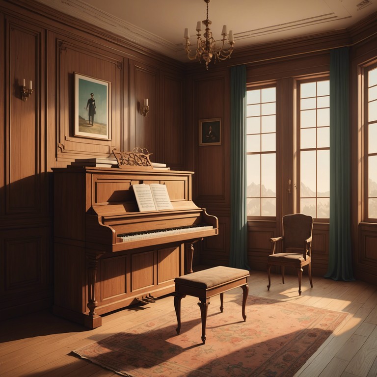 This composition features the intricate plucking of a harpsichord, creating gentle undulations of sound that transport the listener through a serene, almost ethereal auditory experience. The music delicately balances the sophistication of baroque with tender emotional touches, making it ideal for reflective and intimate moments.