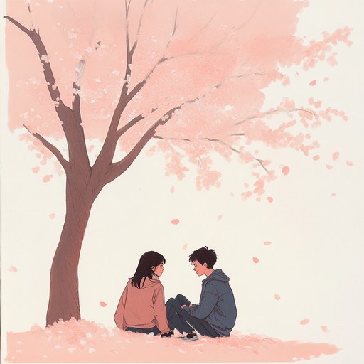 This track captures the essence of young love and emotional complexities found in romance anime series. With gentle piano accompaniments, the music follows a narrative of blossoming affection, serenity in companionship, heartfelt confessions, and tearful reconciliations. It encapsulates the highs and lows of relationships with a depth that resonates with the listener's own experiences.