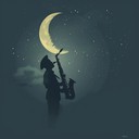 soulful jazz instrumental capturing serene, emotional midnight moods