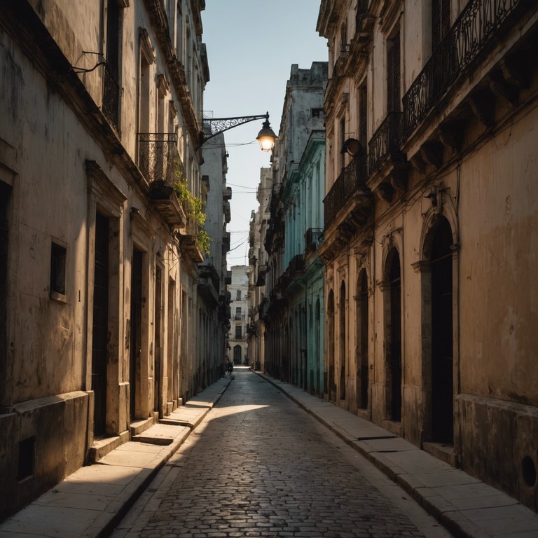 This instrumental track combines the deep and ponderous spirits of havana’s nighttime with evocative afro cuban rhythms, creating a brooding yet energetic soundscape. The song starts with a mysterious and slow building intro, reaching a crescendo of complex beats and a somber melody that speaks to the soul of the hidden corners of havana.