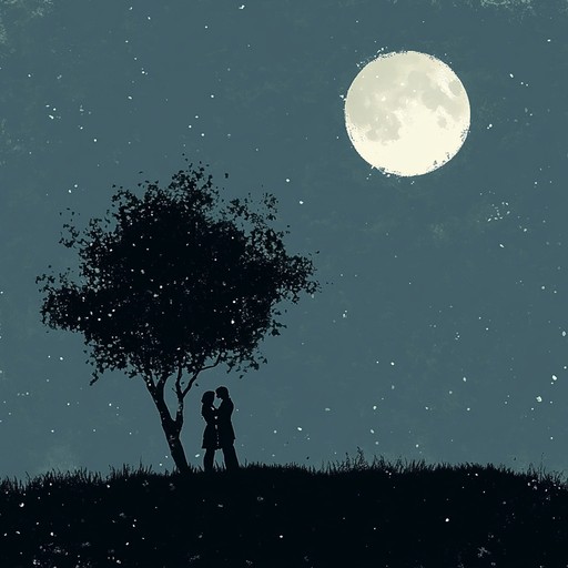 Imagine a gentle, caressing breeze as you sit under a moonlit sky with your loved one. The music wraps around you like a warm embrace, with its tender and intimate melodies played on a saxophone. The smooth rhythm and the soft, whispering notes create an atmosphere thick with romance, igniting passion and deep connection.