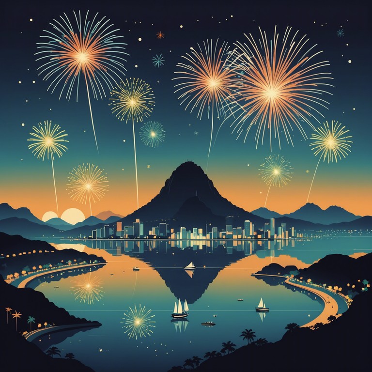 Feel the heartbeat of brazil's iconic festivities enhanced with contemporary flair, bridging traditional samba rhythms with modern sounds to craft an exciting party atmosphere vividly. This track uses a lively guitar to maintain authenticity while embracing a contemporary festive spirit.