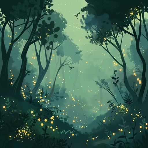 Dive into a magical forest with gentle, otherworldly melodies, ideal for creating a relaxed and peaceful atmosphere.