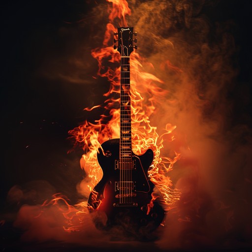 A powerful fusion of aggressive guitar riffs and high pitched harmonies that create unrelenting energy and triumphant euphoria, blending dynamic progressions with rhythmic intensity to evoke exhilaration