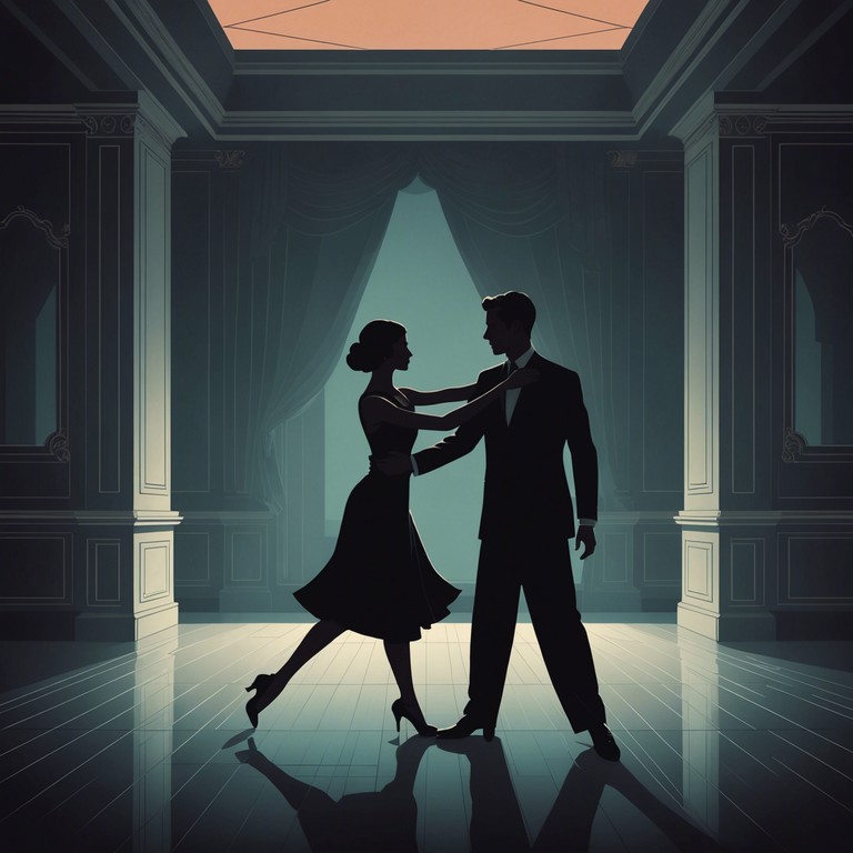 This mysterious tango track combines traditional tango rhythms with eerie, haunting undertones, perfectly blending passion with a dark, suspenseful atmosphere. A sole accordion carries the melody, introducing a sense of longing and enigma within its deep, somber folds. This piece tells a story of a dance shrouded in secrecy, where every step and note adds to the unfolding mystery.