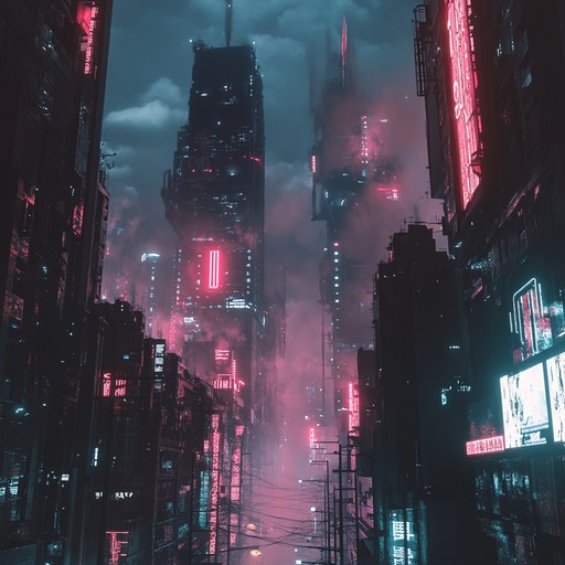 A high energy track crafted from distorted, pulsating beats and atmospheric synths, capturing a sense of futuristic danger and tension. Fit for a cyberpunk escape scene, the soundscape is gritty and relentless.