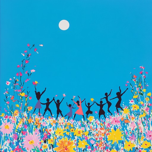 Energetic and cheerful instrumental featuring lively ukulele melodies that capture the essence of joy and freedom, reminiscent of dancing under the warm sun in a blooming meadow, blending folk and pop elements to create an uplifting experience. Energetic and cheerful instrumental featuring lively ukulele melodies that capture the essence of joy and freedom, reminiscent of dancing under the warm sun in a blooming meadow, blending folk and pop elements to create an uplifting experience.