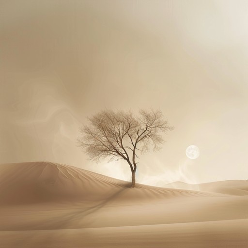 The track starts with the serene sound of wind over dunes, gradually introducing traditional middle eastern instruments to transport the listener to an enchanting arabian night, replete with ample amounts of intricate melodies and hypnotic rhythms that capture the essence of the desert and its age-old stories