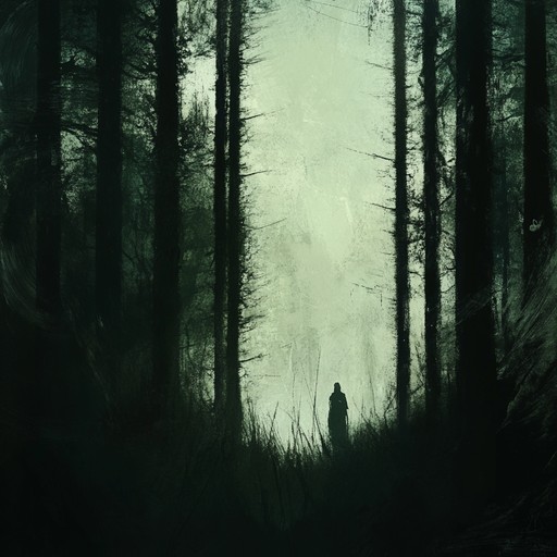 An eerie and enchanting dark folk piece that evokes the haunting presence of ancient spirits within a dense, shadowy forest. The melody brings a sense of mystery and timelessness, with ghostly whispers that intertwine with the haunting strumming of an acoustic guitar. Subtle percussion and atmospheric elements heighten the feeling of an otherworldly journey through a forgotten woodland.