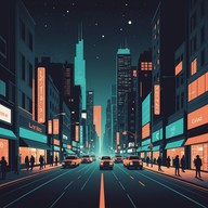 city nights full of vibrant beats
