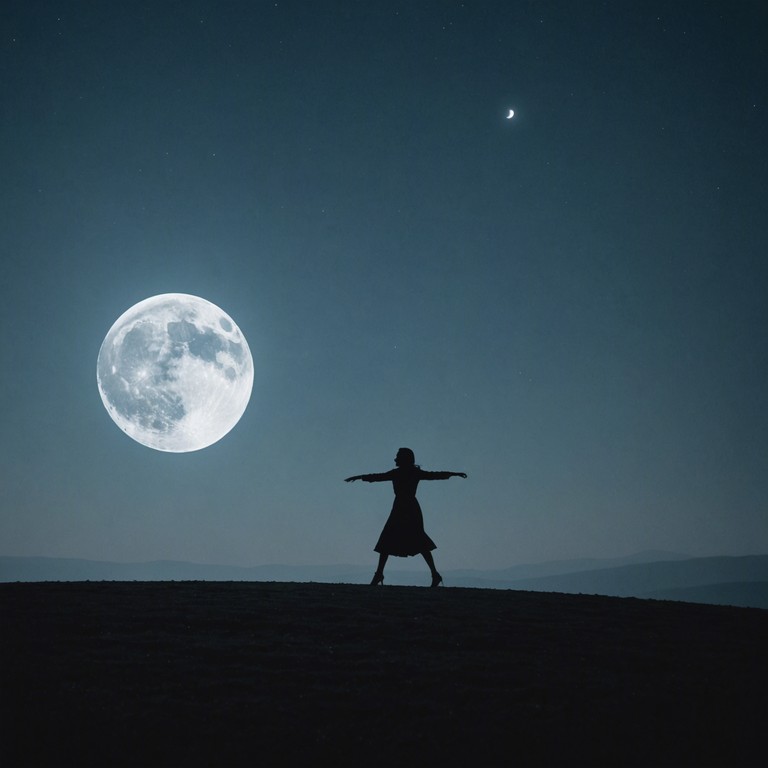 Delving deeper, this composition captures the essence of a mystical encounter under the moon's glow, where mambo rhythms meet the unexpected whispers of the unknown, providing a thrilling dance experience that teases the senses and raises the hairs on your neck.