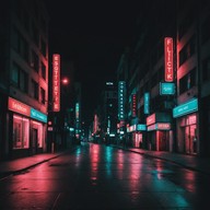 shadows move fast under flickering streetlights