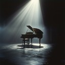 haunting piano with enigmatic modern classical layers