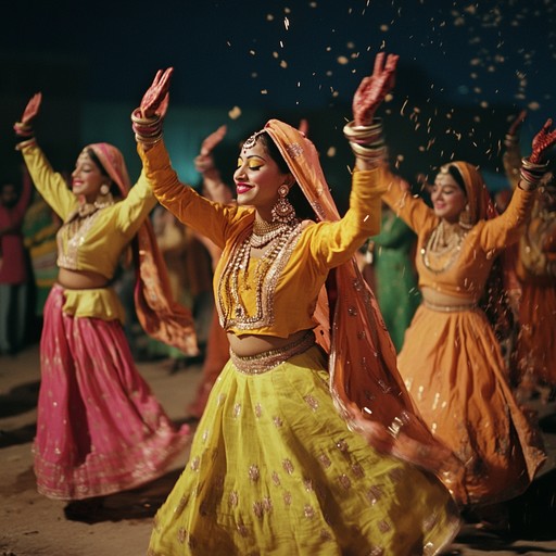 This track immerses you in a lively blend of energetic beats and traditional punjabi rhythms, making it impossible not to dance. With the infectious sound of the dhol leading the way, this instrumental captures the essence of a spirited bhangra celebration, featuring syncopated rhythms and joyful melodies that create an atmosphere of pure excitement and festivity.