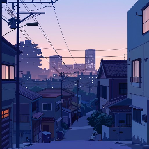 A gentle instrumental lullaby featuring electric guitar and ambient city noises, blending peaceful serenity with an underlying urban edge. The soft strums of the guitar, accompanied by light rhythmic elements, create a hauntingly beautiful lullaby that evokes the calm of night in the city.