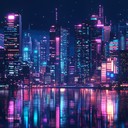 refined futuristic synths with upbeat urban groove