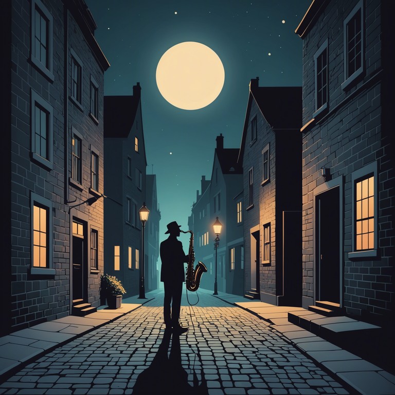 This piece utilizes deep, resonant saxophone sounds to explore the shadows and nuances of a mysterious, seductive evening. The music flows like a quiet conversation under the moonlit sky, full of allure and introspective pauses. Flirting with elements of jazz and ambient textures, the track invites listeners into a world where every note whispers secrets.