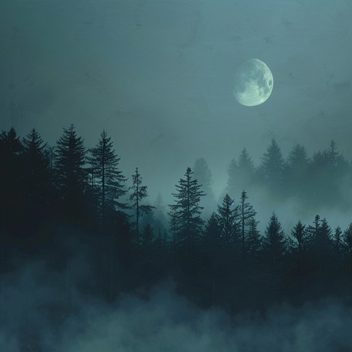 A serene yet eerie tune played on the acoustic guitar, capturing the essence of a moonlit forest at midnight. The gentle strumming creates a tranquil vibe while the haunting undertones suggest hidden mysteries within the woods.