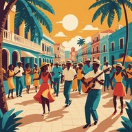 cuban beats celebrating life's colorful moments