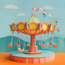 playful, upbeat track with whimsical melodies and bouncing rhythms.