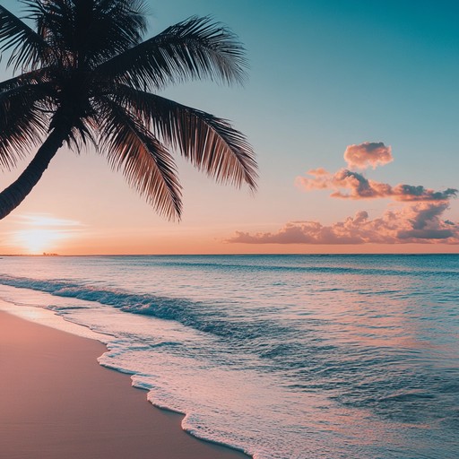 Escape to a tranquil tropical paradise with this serene instrumental track. A gentle, soothing melody is carried by subtle steel drums, evoking the sound of palm trees swaying under a soft, balmy breeze and the crystal clear waters lapping at the shore.