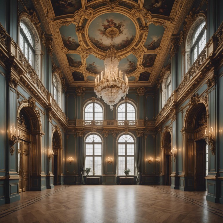 Imagine the echoing notes of a harpsichord filling the sprawling halls of an ancient baroque estate, with each note inviting a deeper sense of calm and historical wonder.