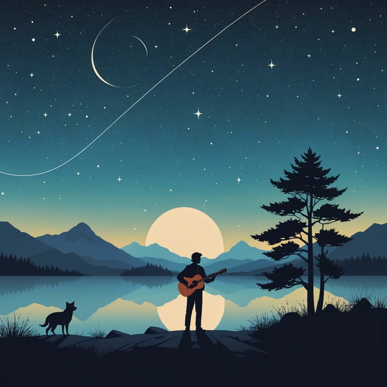 This instrumental track weaves a tapestry of acoustic richness, symbolizing unity and the vast beauty of the american landscape. It combines classic folk elements with a modern sensibility to inspire and uplift the listener. Perfect for reflecting on journeys, both physical and metaphorical, amidst the backdrop of starlit skies.